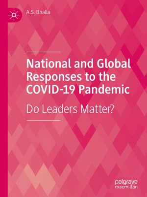 cover image of National and Global Responses to the COVID-19 Pandemic